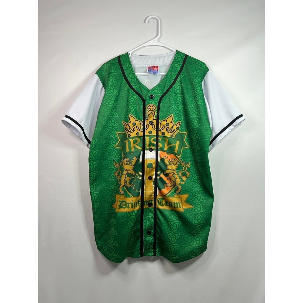 Irish Drinking Team Baseball Style Jersey Ireland